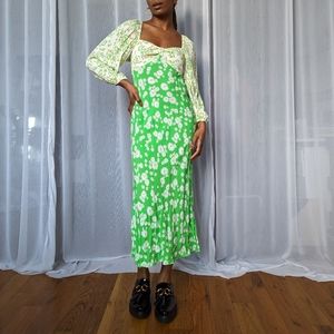 Rixo x Target Collaboration Floral Maxi Dress // Size 0